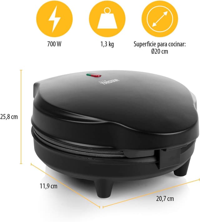 Detalle 2 de Tristar WF-1170 - Máquina para hacer conos 🍦 20 cm