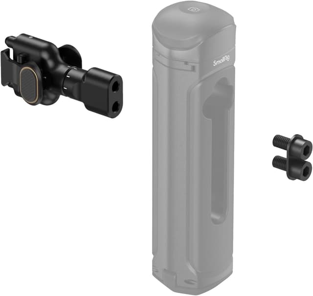 Detalle de SmallRig 4610 — adaptateur de poignée latérale rotatif à dégagement rapide pour cages Quick Release Phone Cage