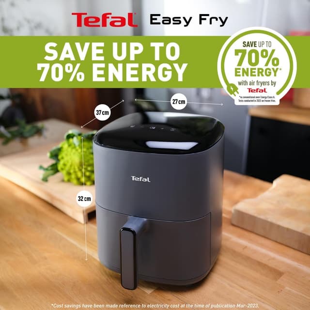 Detalle de Tefal Easy Fry Max EY245H40 Air Fryer (5 L), Digital Controls, 10 Auto Programmes