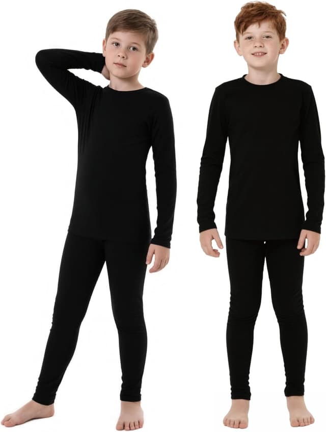 Detalle de Florvae Thermounterwäsche Kinder Fleece, 90 %