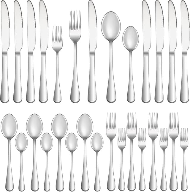 Imagen de MUTNITT 20-Piece Silverware Set 🍴 en OfertitasTOP