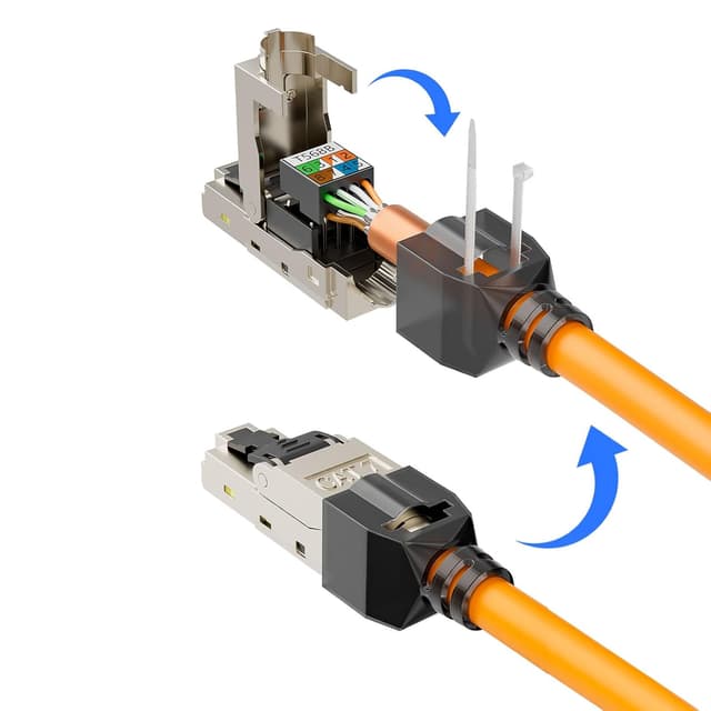 Thumbnail 4 de iwillink RJ45 Stecker Werkzeuglos CAT7 10Gbit/s