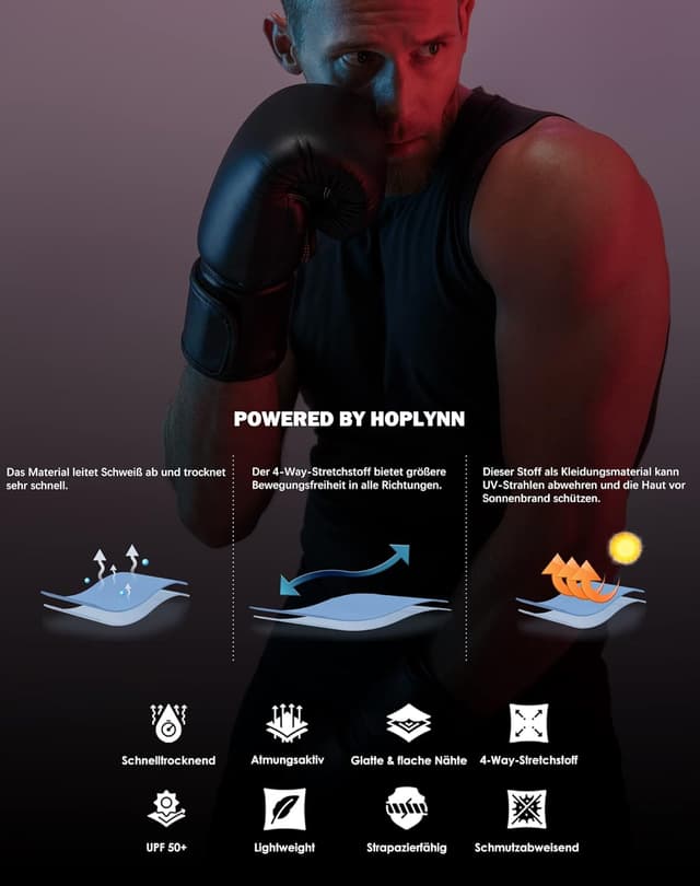 Thumbnail 4 de HOPLYNN Kompressionsshirt Herren