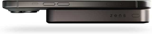 Detalle 1 de Zens Slim Aluminum Power Bank Qi2 10k mAh ⚡ Carga MagSafe