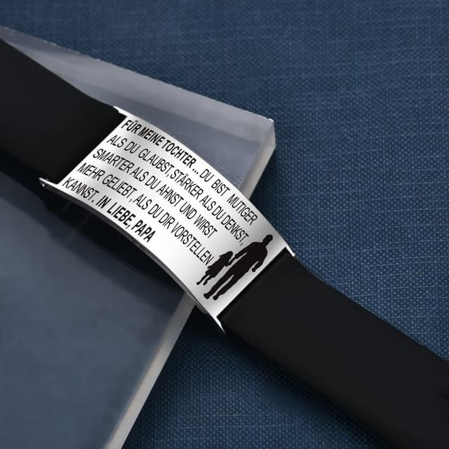 Detalle 2 de YOTHIWAD Armbänder für Tochter mit Gravur