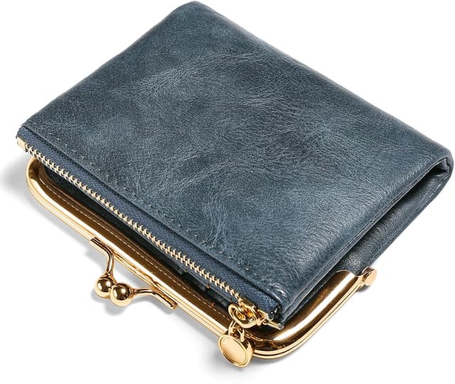 Detalle de FALAN MULE leather RFID wallet 12 x 10cm