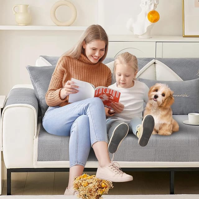 Detalle 2 de kogxscej Couch Überzug für 1 bis 4 Sitzer