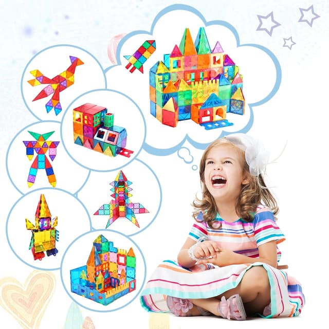 Thumbnail 1 de LeagoEra Bloques Magnéticos de Construcción para Niños 🧱