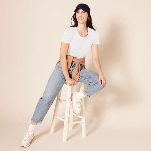 Thumbnail 5 de Amazon Essentials Camiseta mujer L pack 2 blanca 👕