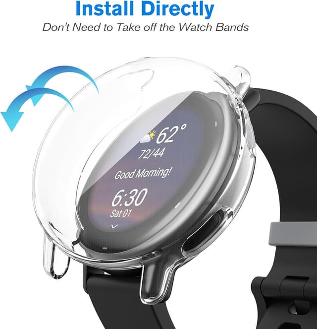 Detalle de Fintie 3-Pack Screen Protector for Garmin Vivoactive 5 with Soft TPU Full Cover