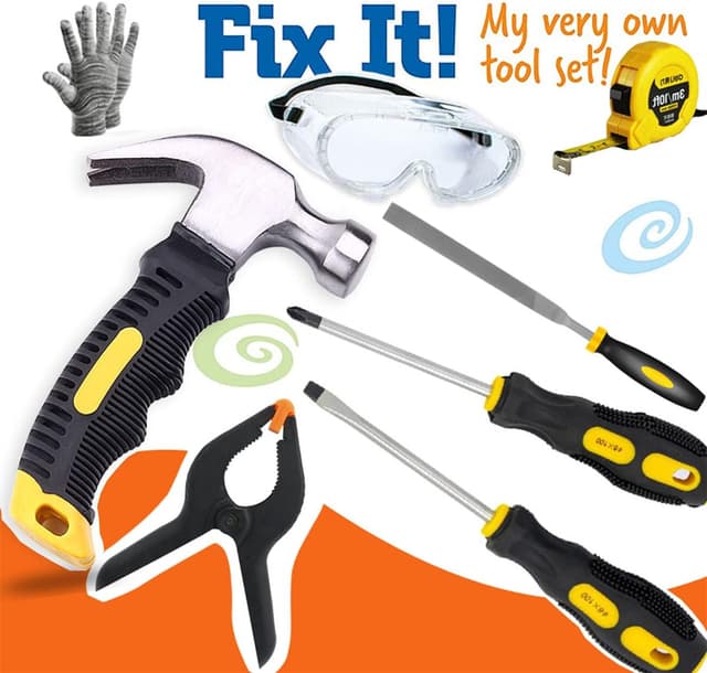 Thumbnail 1 de QeeHeng Kinder Werkzeug-Set 30-teilig