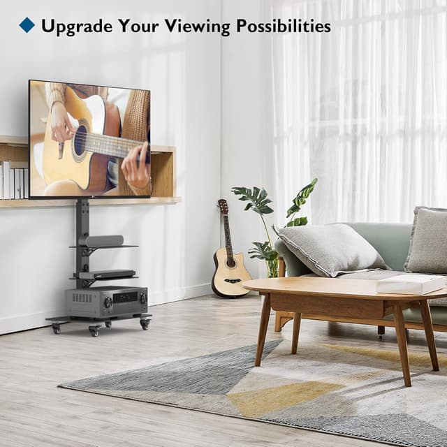 Thumbnail 5 de BONTEC Soporte TV Ruedas 30-70" con Altura Ajustable 🖥