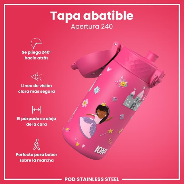 Thumbnail 3 de ION8 Botella Térmica Acero Inox. Niños 320ml 🧒 Fugas y Segura