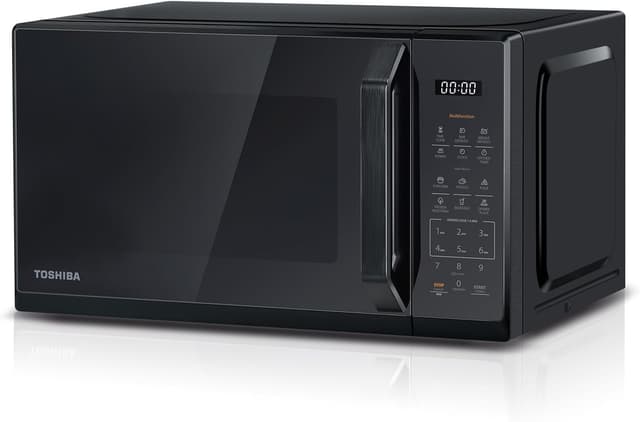 Detalle de Toshiba Black Mirror MW3-EM20PF(MB) 20L 800W digital solo microwave