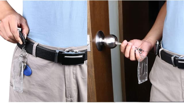 Thumbnail 4 de Vicloon Porte-badge rétractable 68,5 cm 🎫