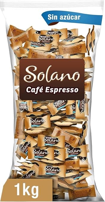 Detalle de Solano Caramelo Cremoso Café Sin Azúcar, 1kg - Halloween