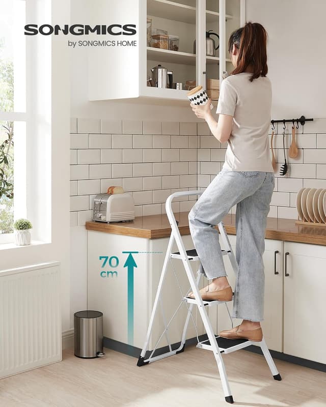 Detalle 2 de Escabeau pliable SONGMICS, 150 kg