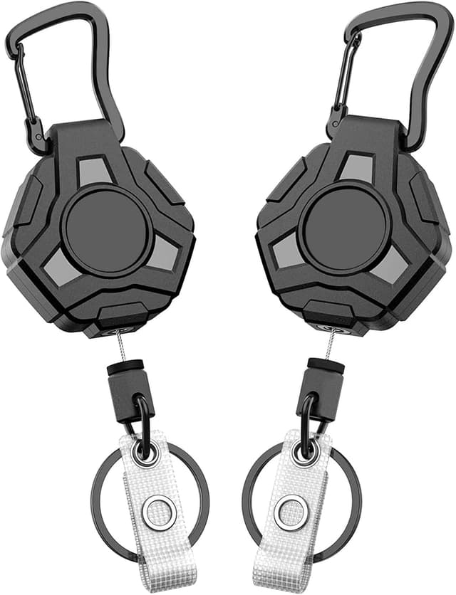 Detalle de DIHOOM Retractable Keyring 31.8" steel cord