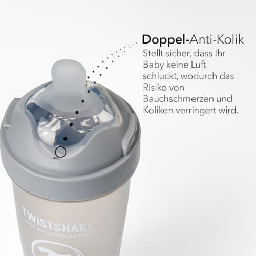 Thumbnail 2 de Twistshake Pro Double 330 ml biberón anticólicos para 4m+ 🍼