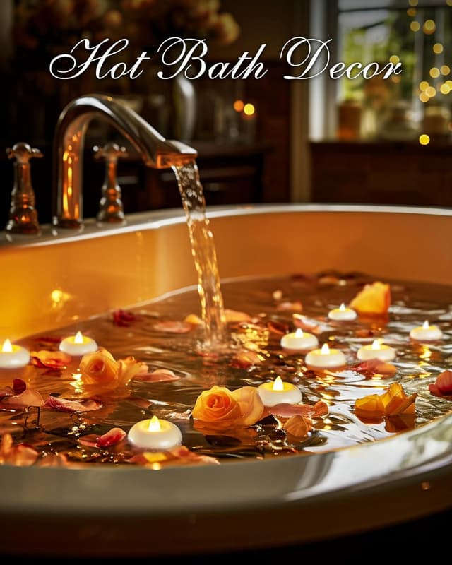 Detalle de Homemory 24 Pack 2 inch flameless LED