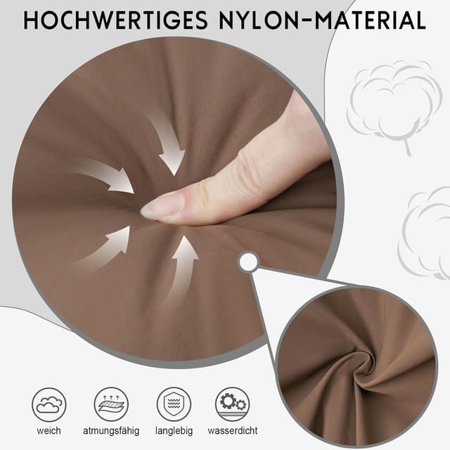 Detalle de VIMUTI Halbmond Umhängetasche Damen – wasserabweisende Nylon Crossbody Bag mit verstellbarem Schultergurt