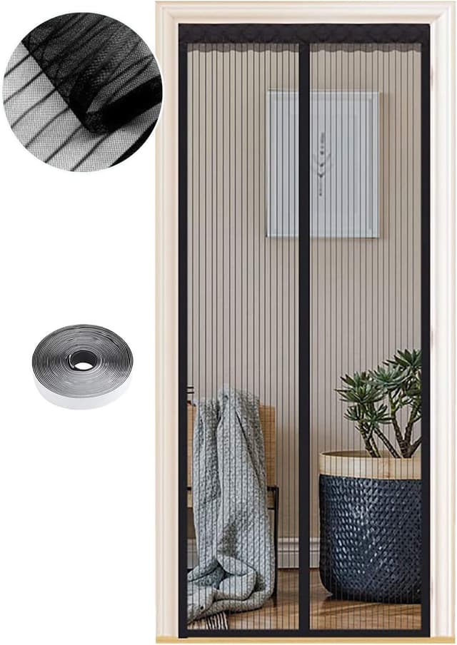 Imagen de Mosquitera Puerta Magnética 90 x 210 cm en OfertitasTOP