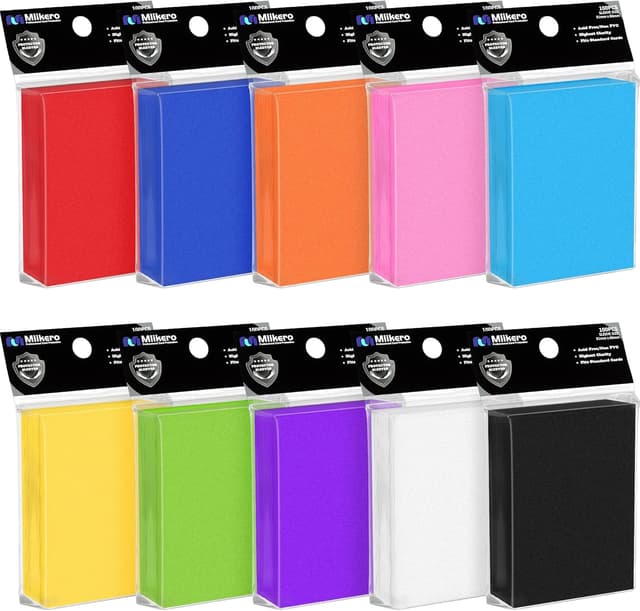 Imagen de Mlikero 1000 Card Sleeves Pack 🎴 en OfertitasTOP