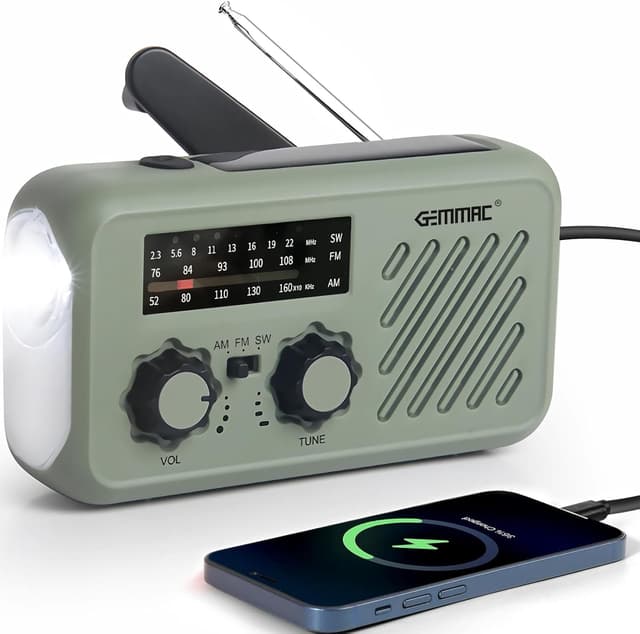 Imagen de Radio de Emergencia Portátil 2000mAh en OfertitasTOP