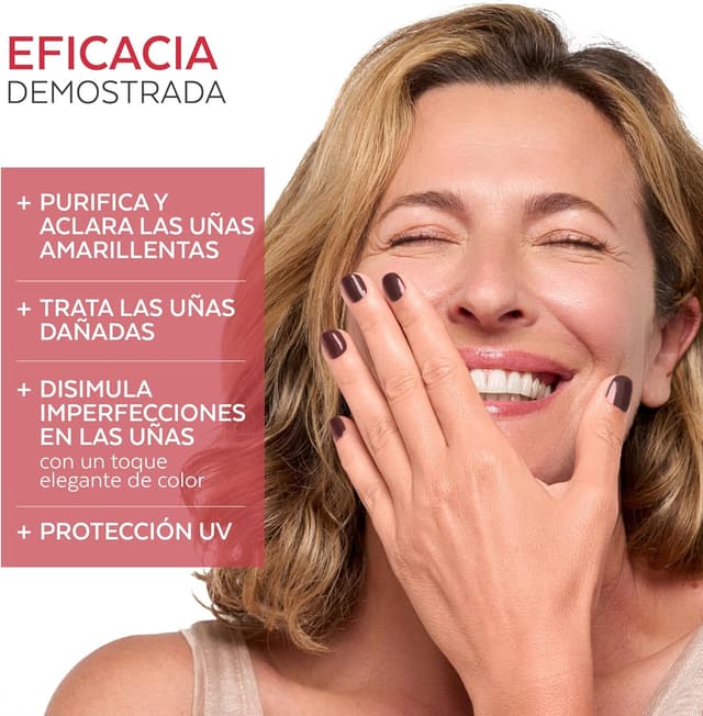 Detalle 2 de PODERM Esmalte Tea Tree para hongos uñas 2 en 1