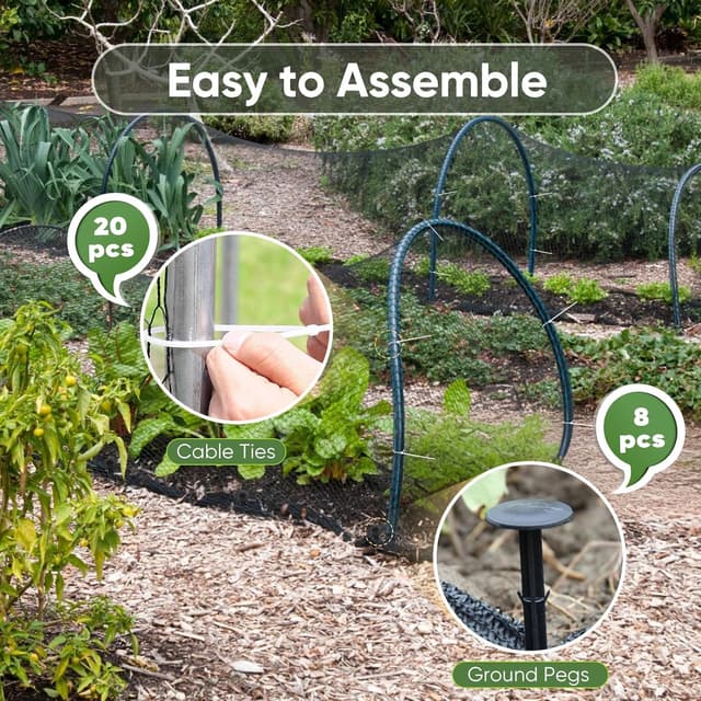 Detalle 1 de MAIYADUO Vogelnetz 4 x 5 m