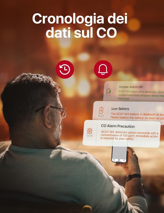 Thumbnail 4 de Rilevatori Wi‑Fi 2 in 1 X-Sense SC07-WX