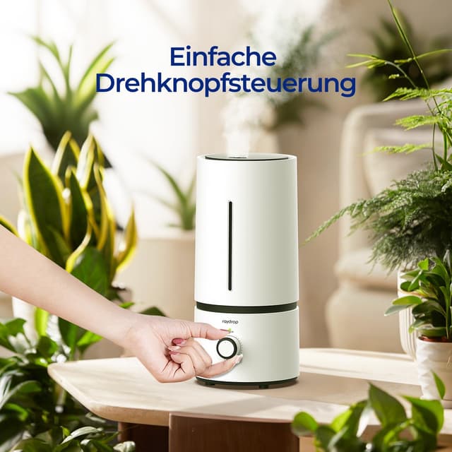 Detalle 2 de raydrop Luftbefeuchter 1,7 l für Schlafraum