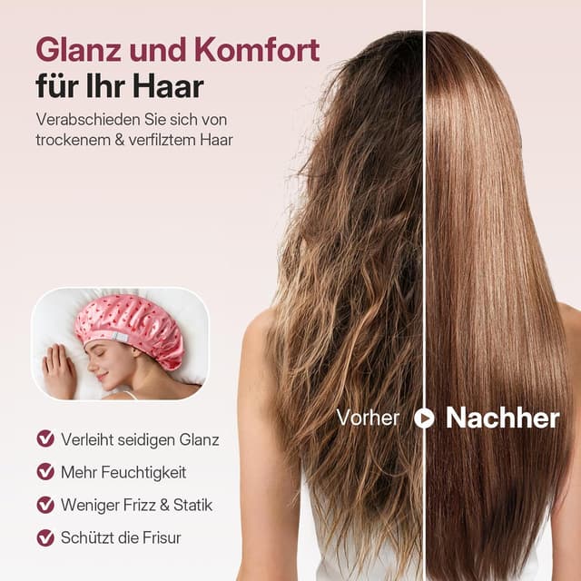 Thumbnail 2 de LitBear Satin Schlafmütze Bonnet