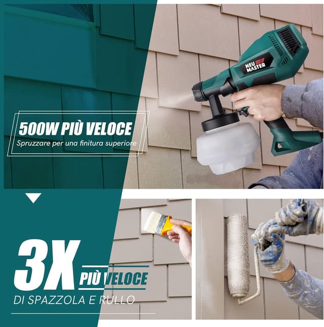Detalle 2 de NEU MASTER Pistola a Spruzzo 500W