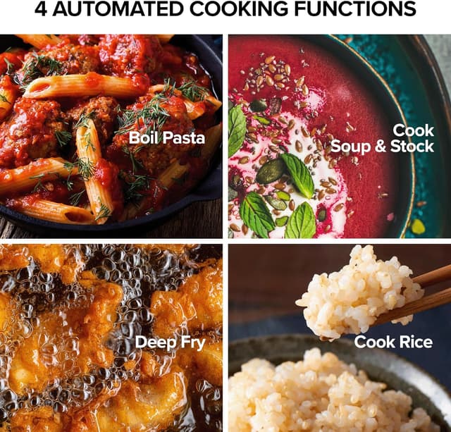 Detalle de Nuwave Upgraded Induction Cooktop with Digital Temp Probe and 106 Temperature Controls