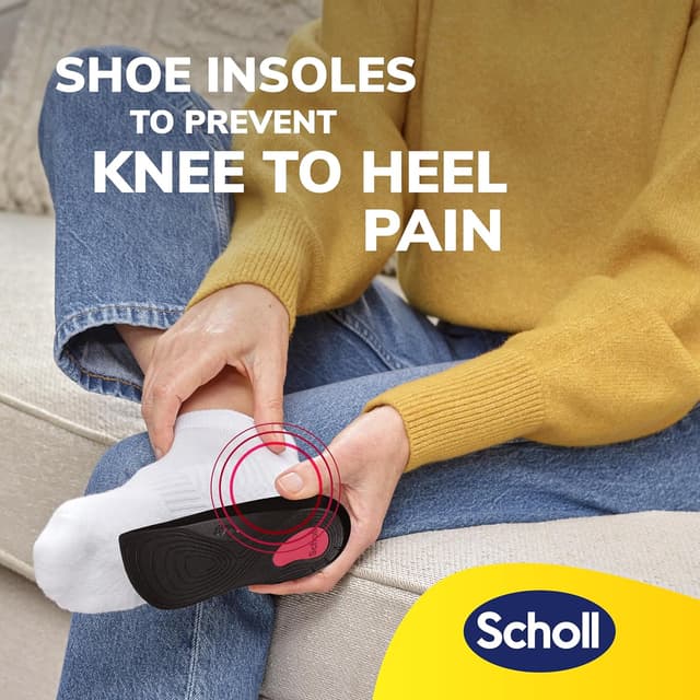 Detalle 2 de Scholl in-Balance Knee to Heel Insoles 3-in-1