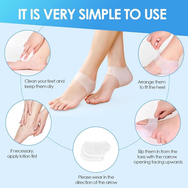 Thumbnail 4 de Taloneras de Silicona 4 piezas para Zapatos