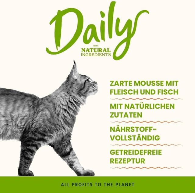 Thumbnail 1 de Almo Nature Daily Mousse Forelle 85 g 🐟