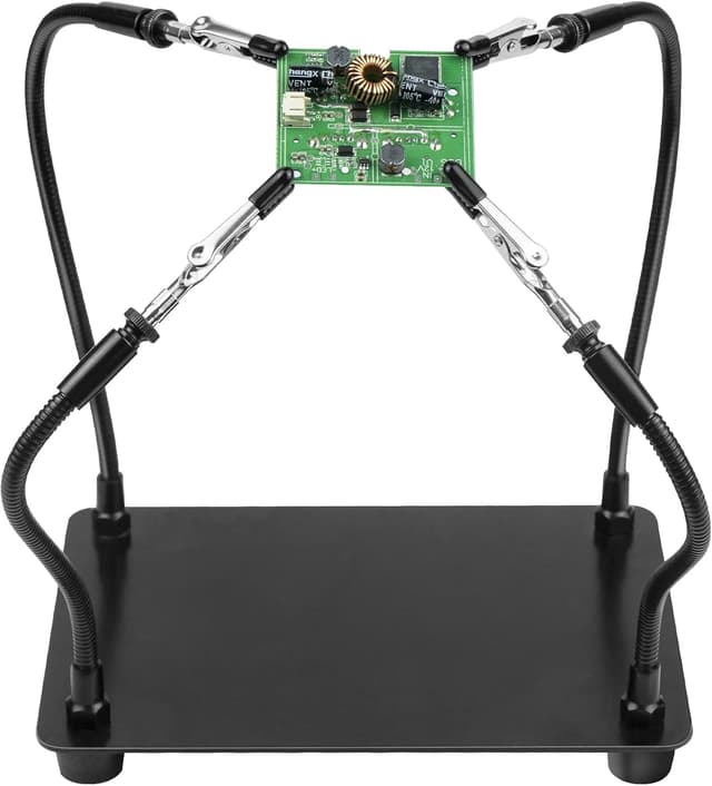 Detalle de tonhui Dritte Hand Löten – Helping Hands Löt-Leiterplattenhalter für Modellbau, Schmuck & Hobby-Werkstatt