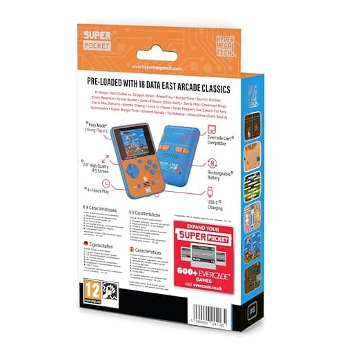 Detalle 2 de HyperMegaTech Data East Edition, 18 juegos