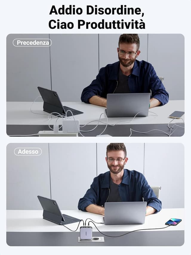 Thumbnail 6 de UGREEN Nexode Caricatore USB-C 140W con PD 3.1 e GaN Tech