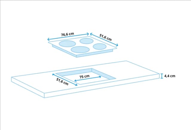 Thumbnail 1 de AEG TO84IA0FXB Induktionskochfeld 14 Stufen