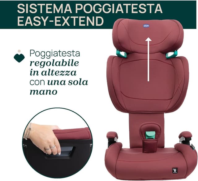 Thumbnail 2 de Chicco Quizy Lite i-Size Seggiolino 100-150 cm