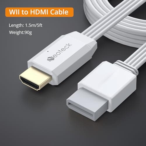 Detalle de Neoteck Wii a HDMI 1080P 150 cm