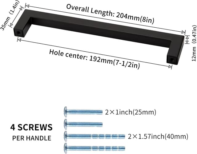 Imagen de LONTAN 192mm Kitchen Cupboard Handles en OfertitasTOP