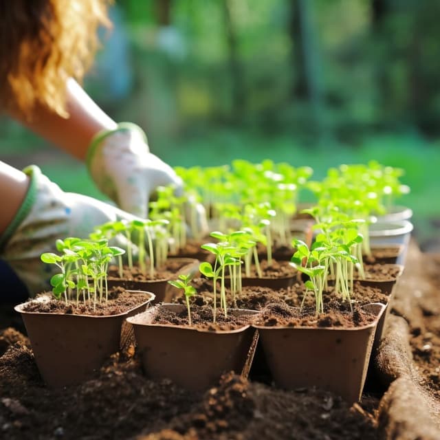 Thumbnail 4 de pobuu 120 Cells Seed Starter Tray 10 Pack