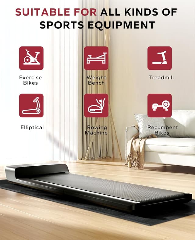 Thumbnail 5 de HAPBEAR Foldable Treadmill Mat 200×90cm 🧘