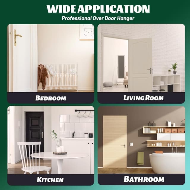 Thumbnail 6 de Over Door Hooks stainless steel 5 hooks