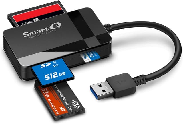 Imagen de SmartQ C368 USB 3.0 Card Reader for SD, CF, MS en OfertitasTOP