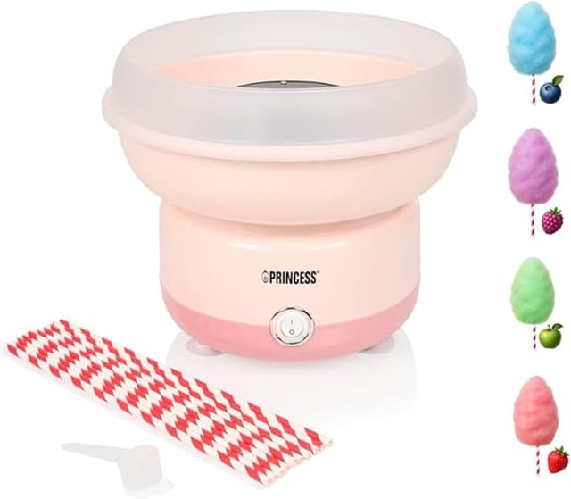 Imagen de Princess Máquina Algodón de Azúcar 500W 🍭 Fácil y Compacta en OfertitasTOP